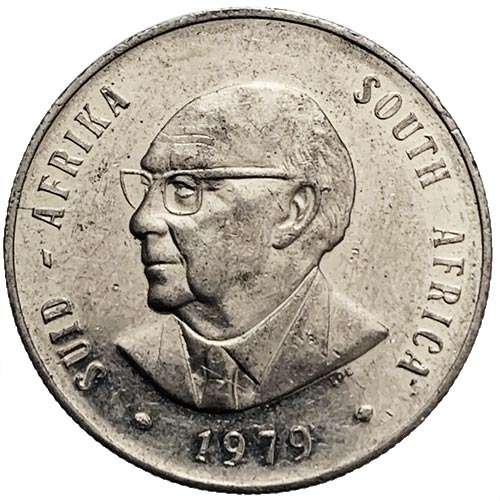 1979 South Africa Nicolaas J. Diederichs Springbok  R1 VF