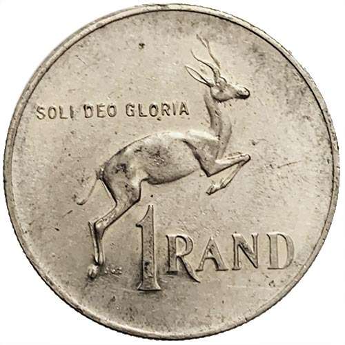 1979 South Africa Nicolaas J. Diederichs Springbok  R1 VF