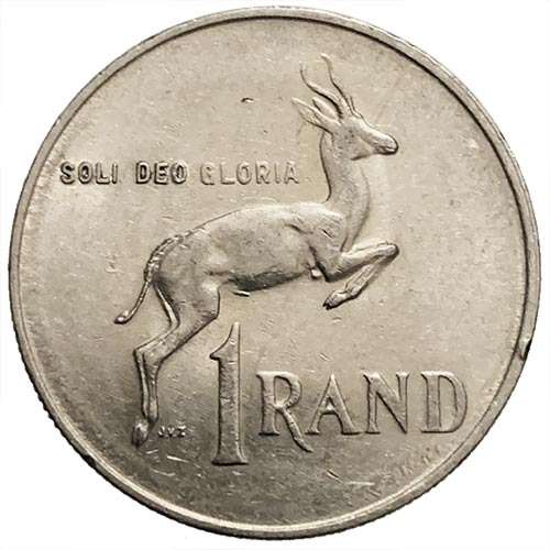 1990 South Africa PW Botha Springbok R1 Fine