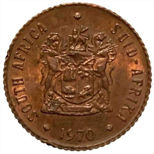 1970 Half Cent 1/2c AU