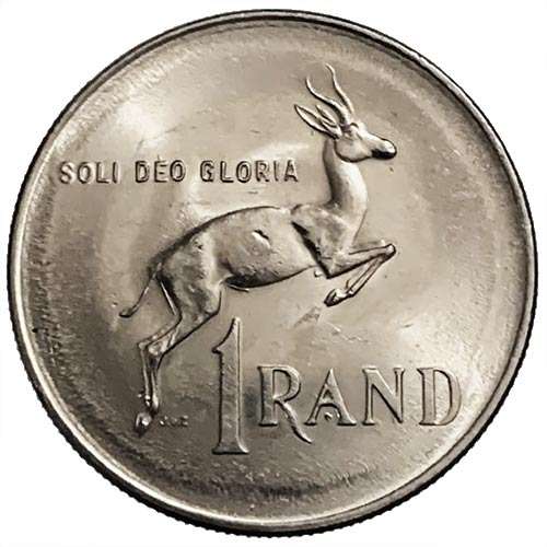 1988 South Africa Springbok R1 Coat of Arms XF