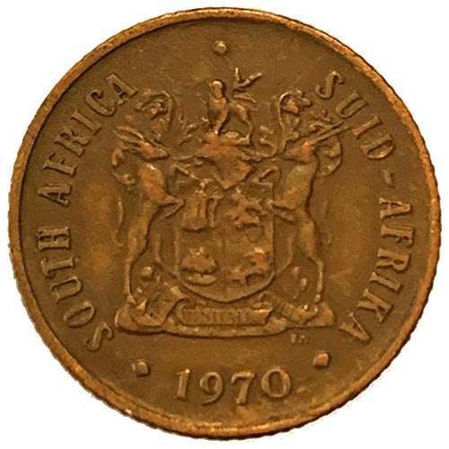 1970 South Africa 2c bronze