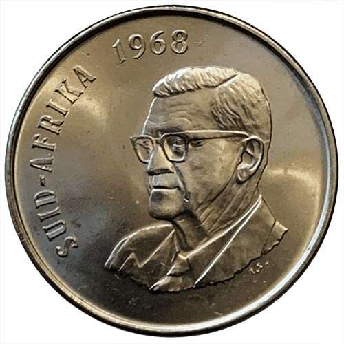 1968 South Africa Afrikaans UNCIRCULATED 50c