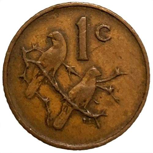 1966 South Africa 1c English