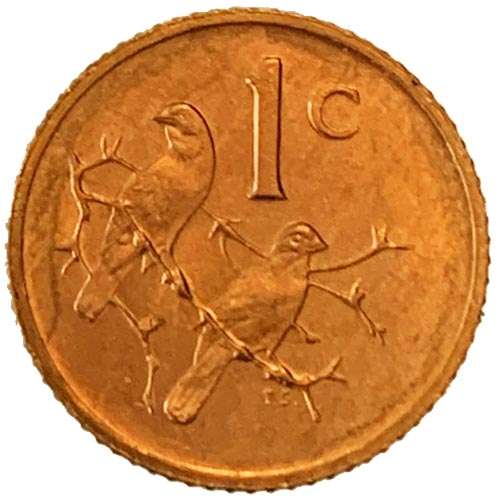 1980 South Africa 1c bronze Fine