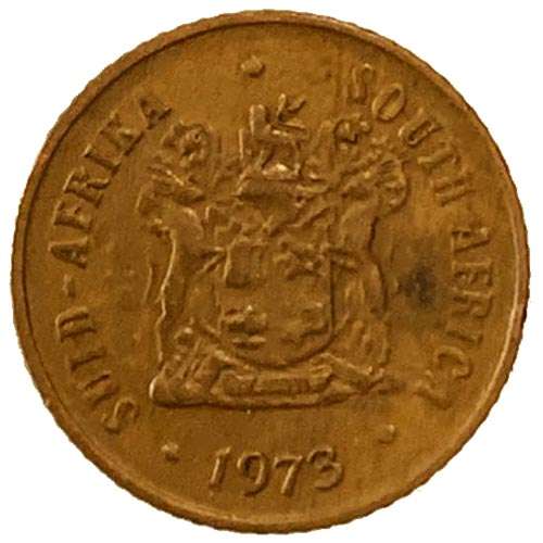 1973 South Africa 1c bronze