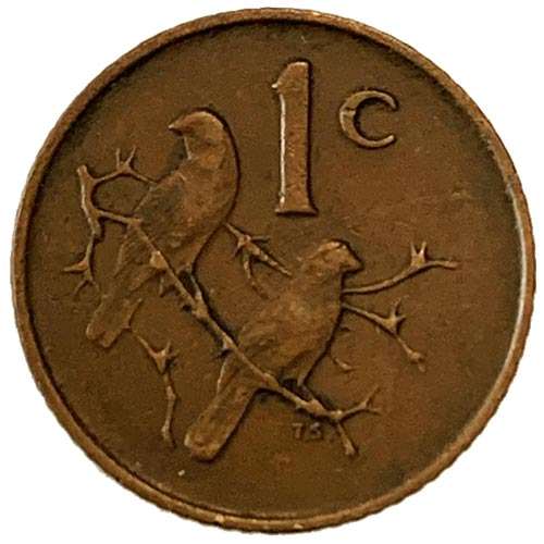 1966 South Africa 1c Afrikaans