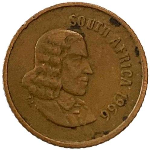1966 South Africa Jan van Riebeeck 1c English