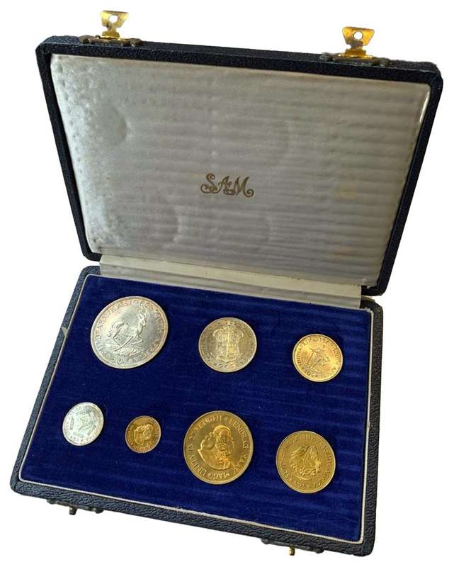 1962 Union of South Africa short proof set
