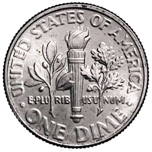 2007 USA 1 Roosevelt Dime D 17,9mm copper-nickel clad