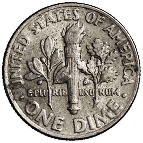 2001 USA Roosevelt Dime D 17,9mm copper-nickel clad