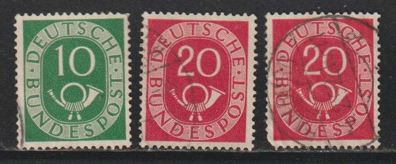 Germany New Daily Stamp 1951