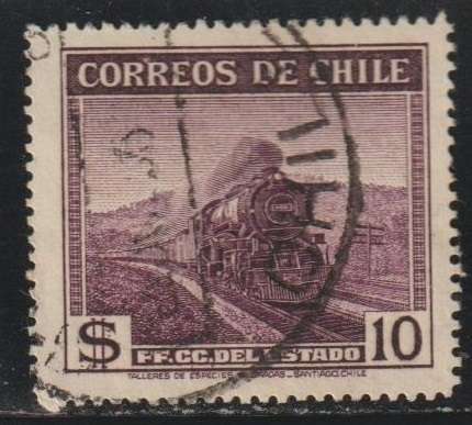 Chile 10$ Local Motives 1942