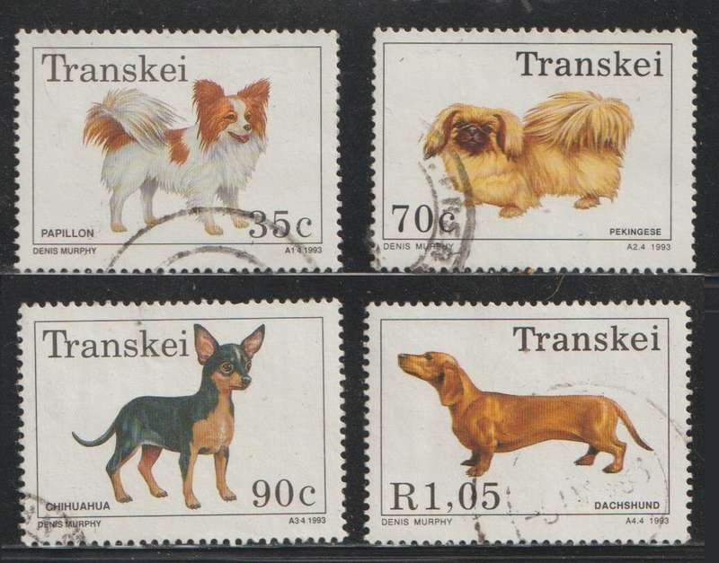 Transkei CTO Dogs 1993 CV R130+