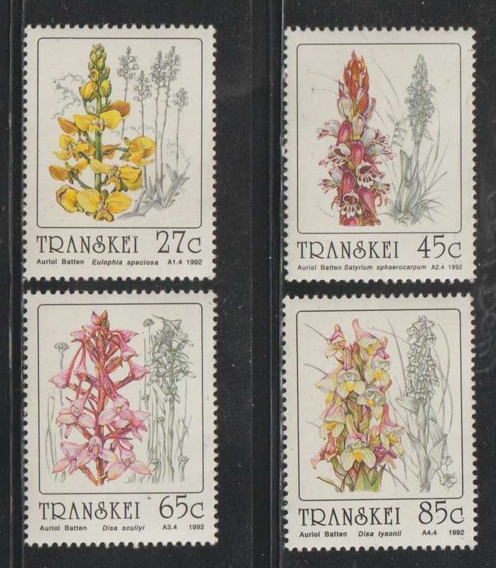 Transkei UMM Orchids 1992 CV R80+