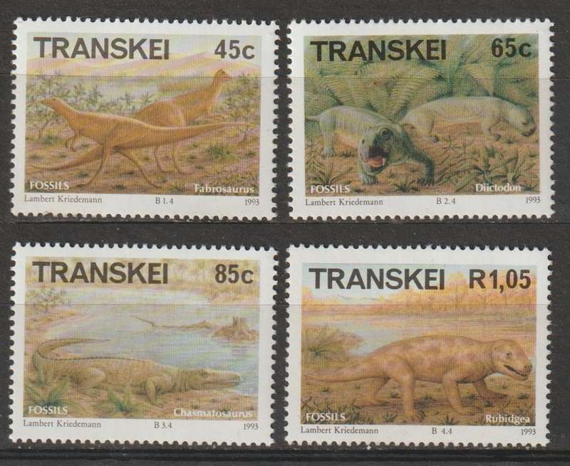 Transkei UMM Prehistoric Animals 1993 CV R130+