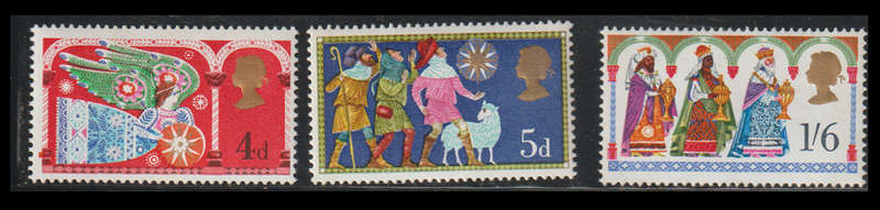 Great Britain UMM Set Christmas 1969 CV R15