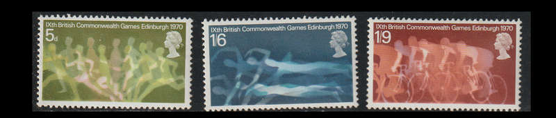 Great Britain UMM Set The 9th British Commonwealth Games 1970 CV R30