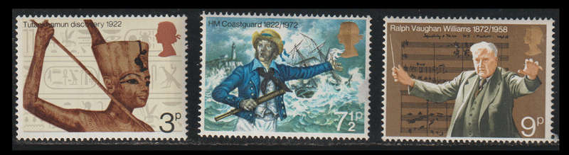 Great Britain UMM Set Anniversaries 1972 CV R25