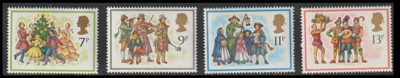Great Britain UMM Set Christmas 1978 CV R35