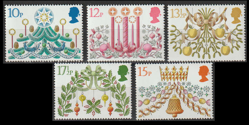 Great Britain UMM Set Christmas 1980 CV R50