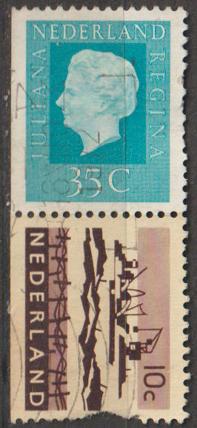 Netherlands 2 x Booklet Stamps