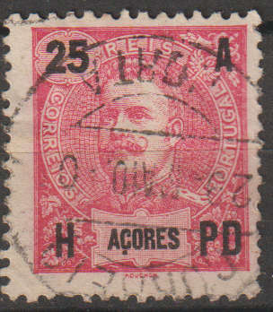 Portugal Azores King Carlos I 1906