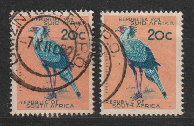 South Africa 20c Definitive Issue 1961