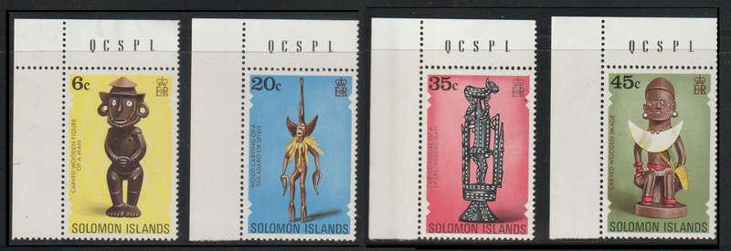 Solomon Islands UMM Set Artefacts - Carvings 1977