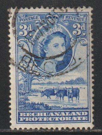 Bechuanaland Protectorate Queen Elizabeth II 1955