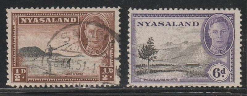 Nyasaland King George VI Local Motives 1945