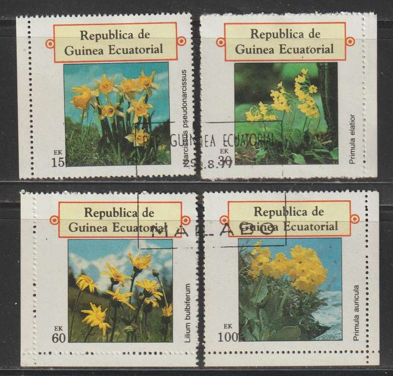 Equatorial Guinea Flowers 1977