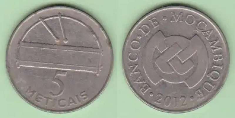 Mozambique 5 Meticais Coins