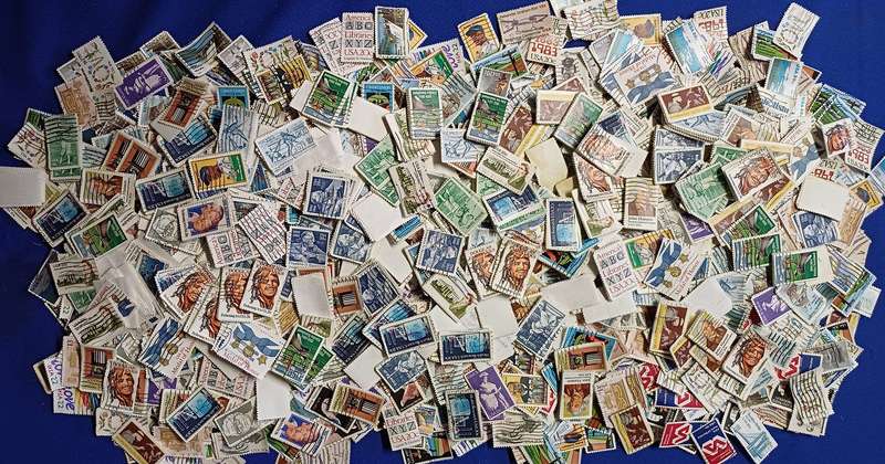 5000 USA Stamps Starting @ 8c Each (Not Check)