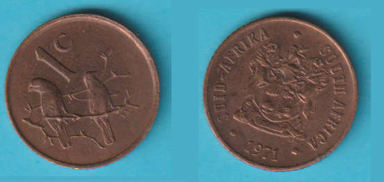 South Africa 1c 1971