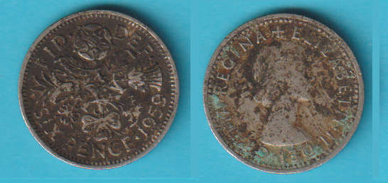 Great Britain 6 Pence 1959
