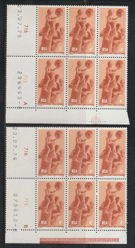 South Africa UMM Blocks A+B Family Planning and Child Welfare 1976