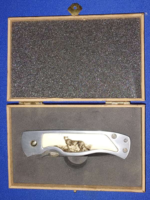 Big Five Pocket Knife The Leopard