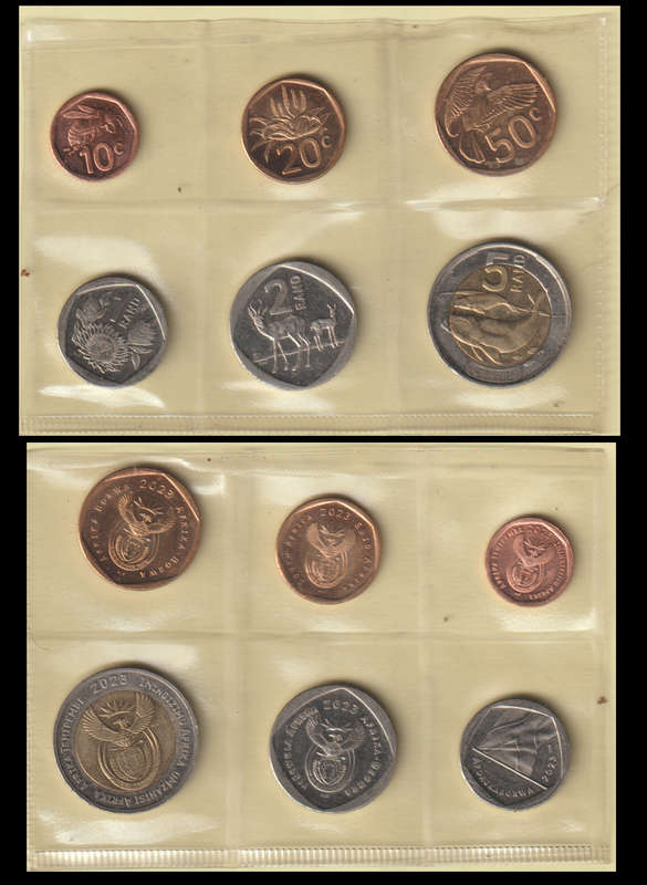 South Africa Circulated Coin Set 2023 (Great Set)