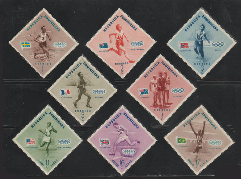 Dominican Republic Olympic Games Melbourne 1956 Australia