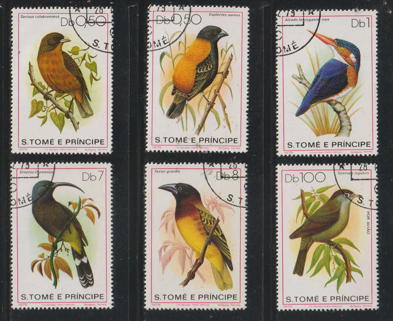 Sao Tome And Principe Birds 1979 Fine Used CV R450+