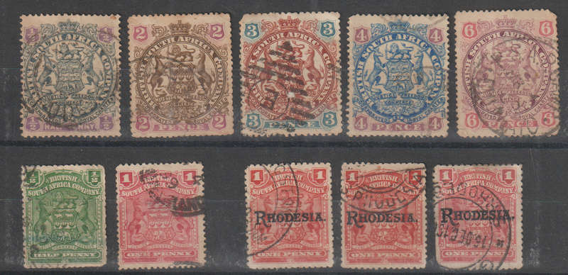 British South Africa Company Coat of Arms 1896-97 CV R720