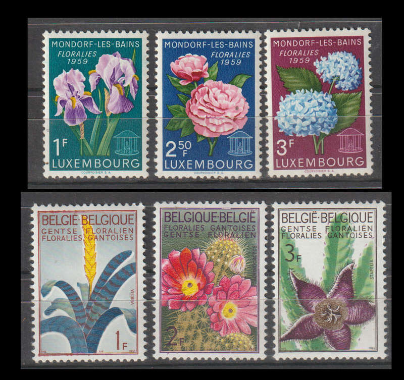 2 Sets of Flower Festival 1959