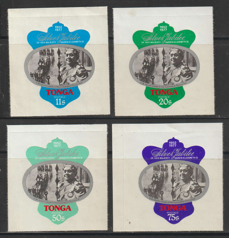 Tonga UMM The 25th Anniversary of the Regency of Queen Elizabeth II 1977 CV R450