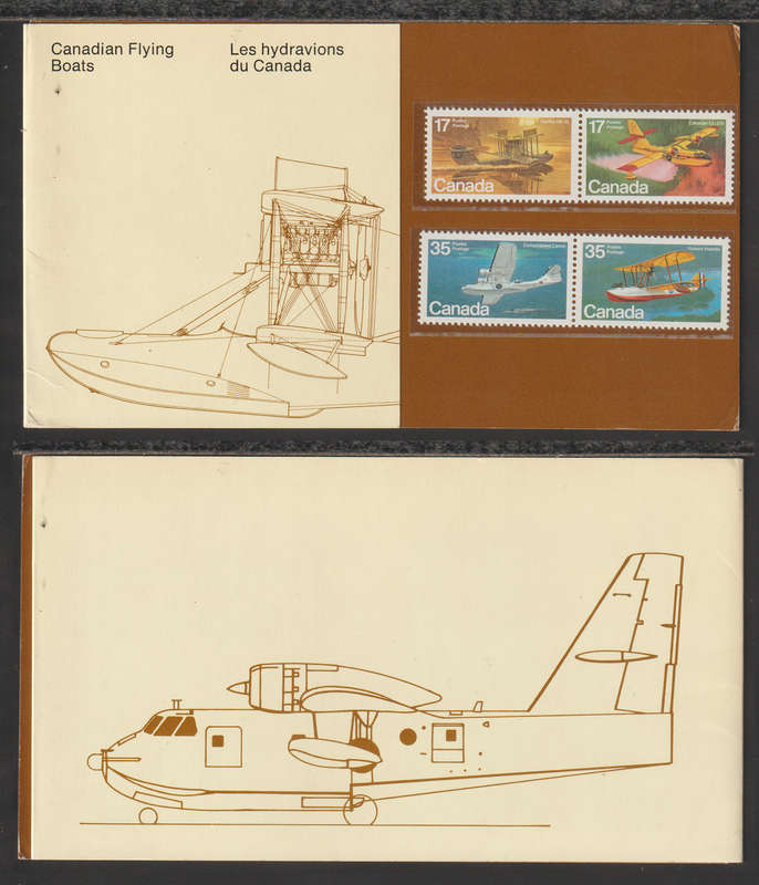 Canada UMM Presentation Pack Canadian Aircraft Flying Boats 1979