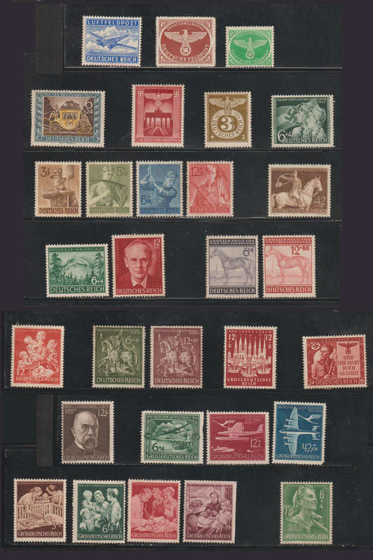 German Empire 1943-1945 UMM Sets & Part Sets CV R1000