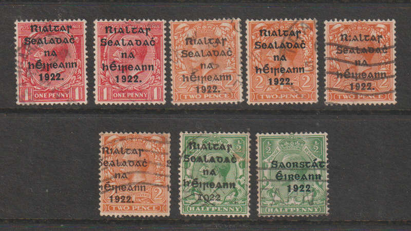 Ireland Free State Selection 1922