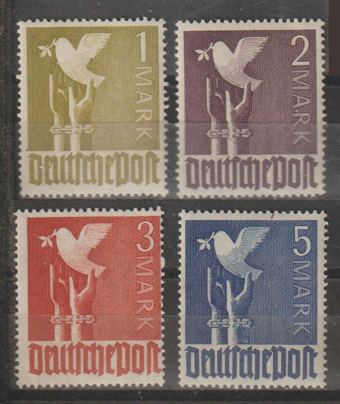 Germany Joint allied occupation zone UMM Dove of Peace 1947