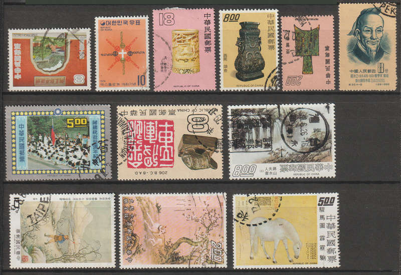 China Selection of Good Value Stamps