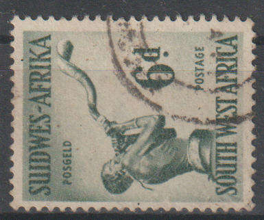 SWA 1954 Defintive 6d With Lying watermark Scare (Fine Used) CV R1500